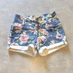 High waisted shorts